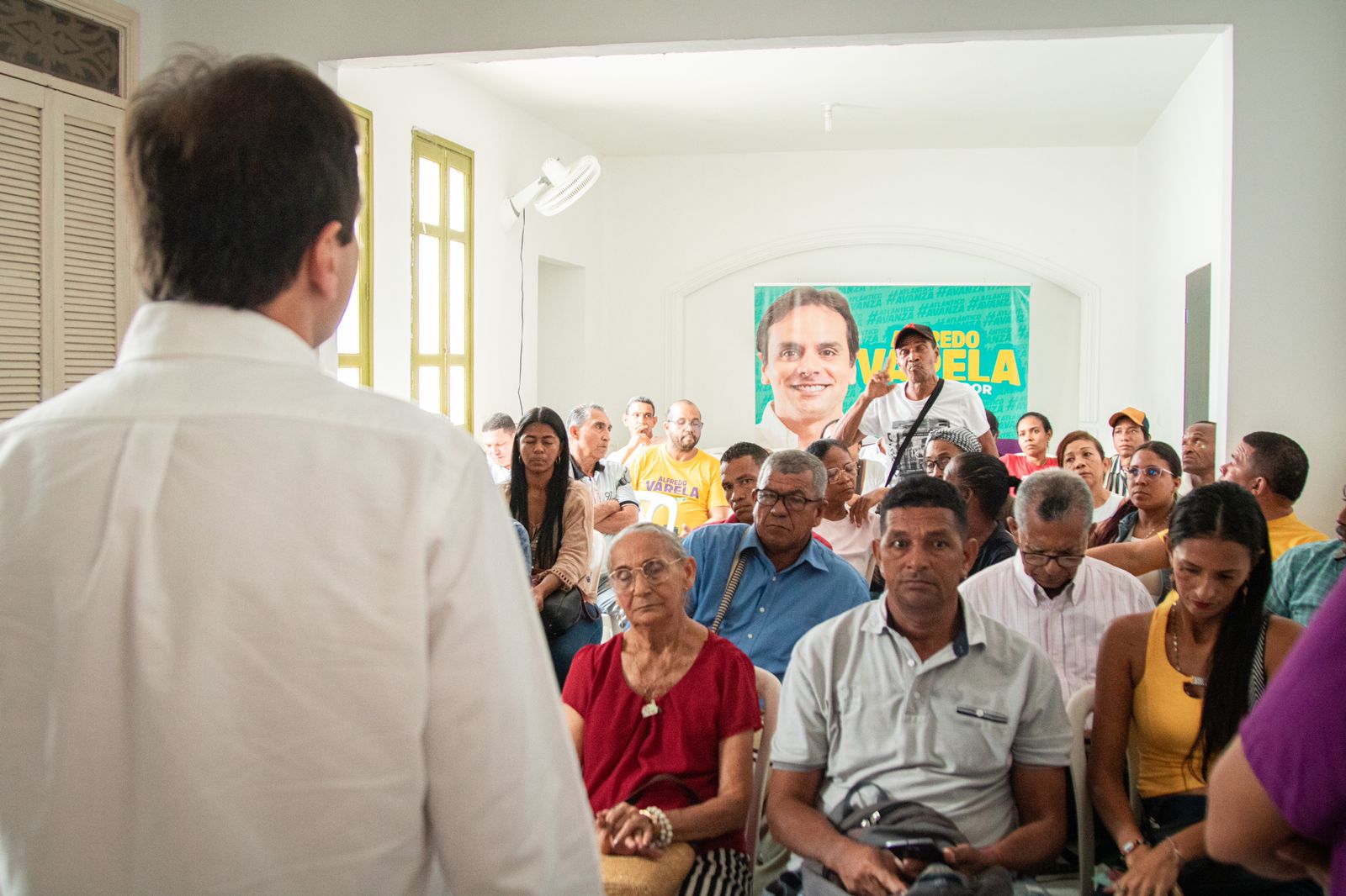 El candidato a la Gobernación del Atlántico, Alfredo Varela.