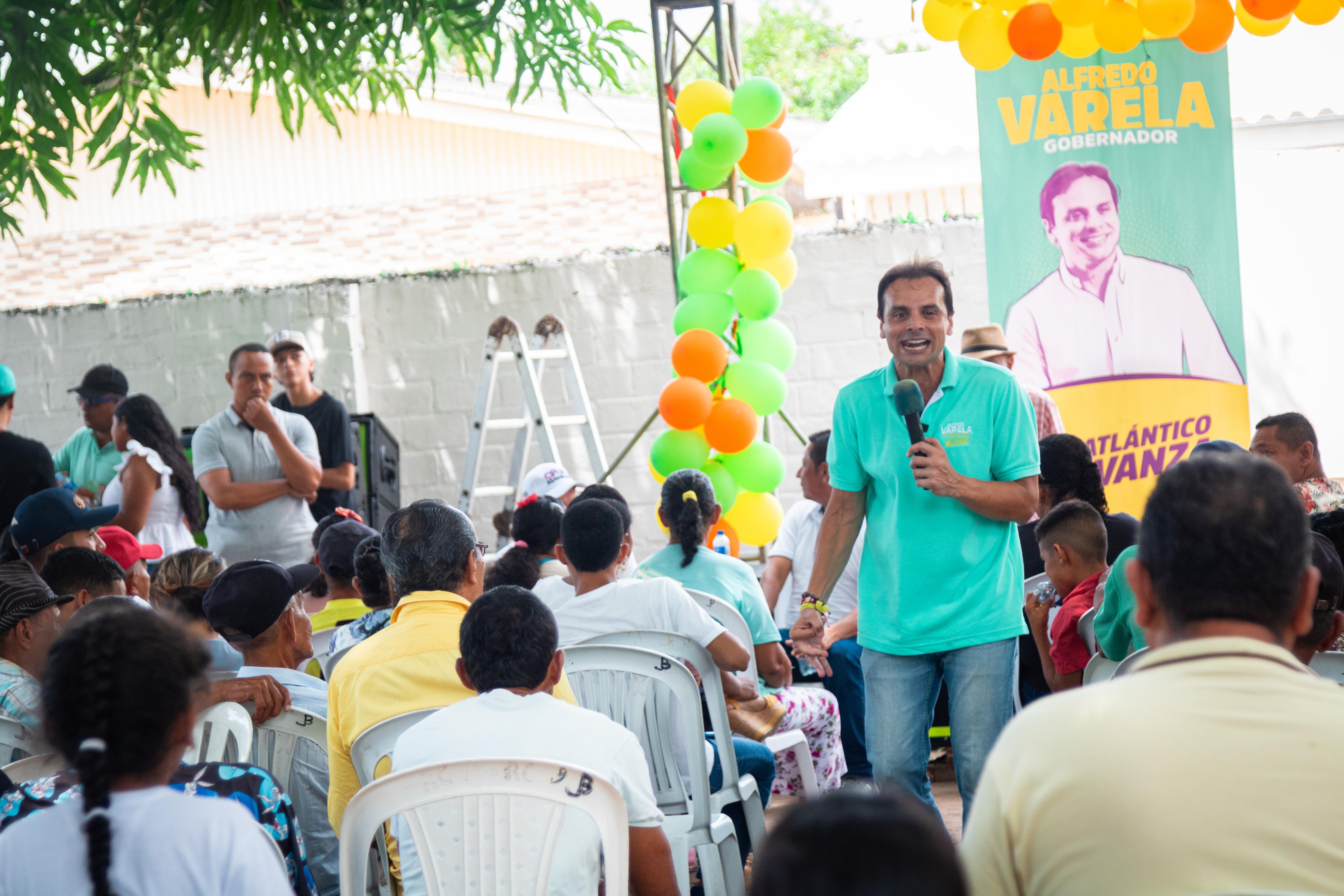 El candidato a la Gobernación del Atlántico, Alfredo Varela.