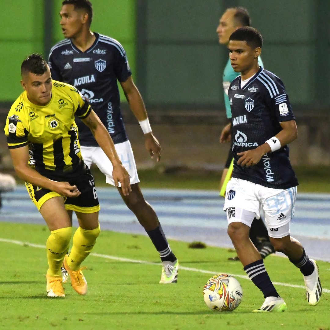 José Enamorado durante el partido que Junior le ganó 5-1 a Alianza Petrolera.