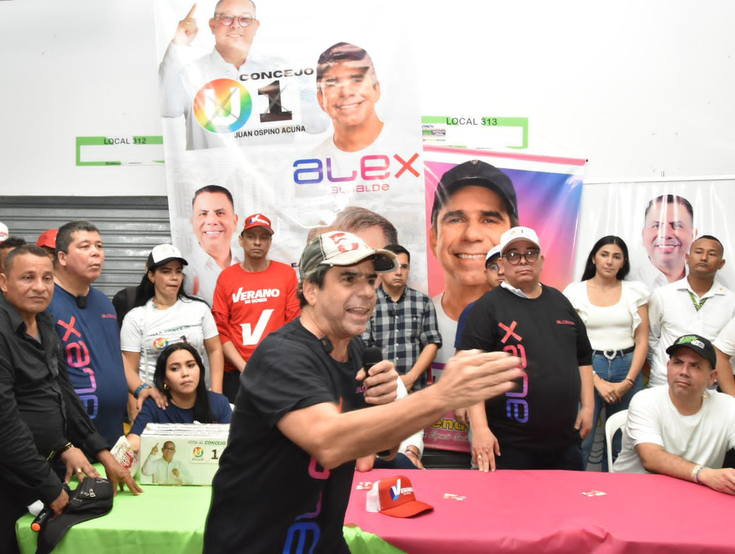 El candidato a la Alcaldía de Barranquilla, Alex Char.