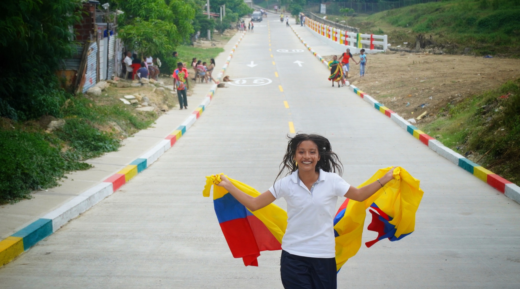 Entrega de pavimento en Lipaya