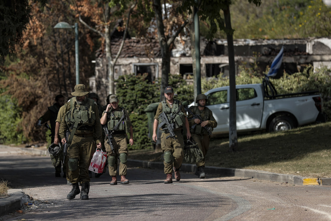 Soldados del Ejército de Israel.