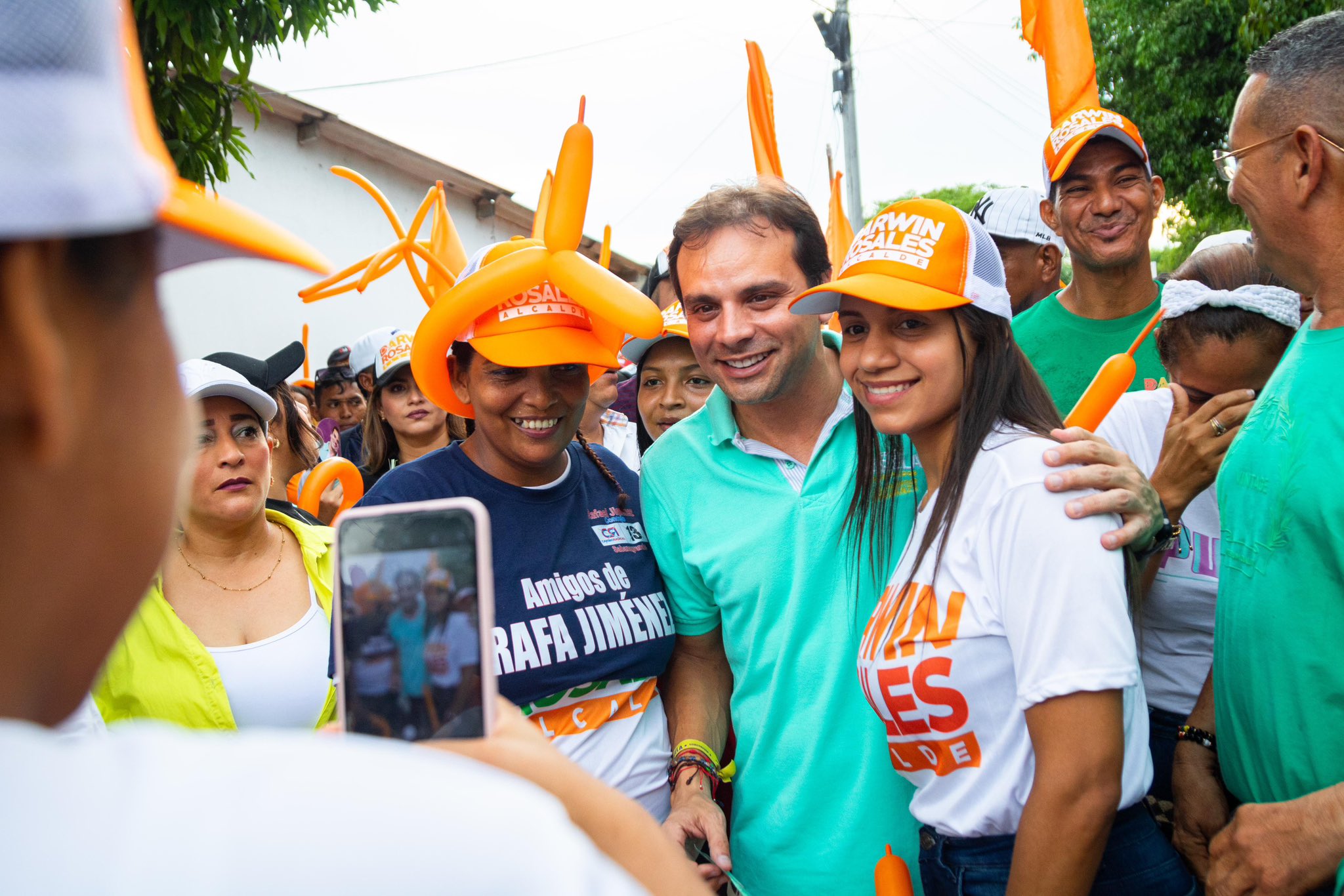 El candidato Alfredo Varela.