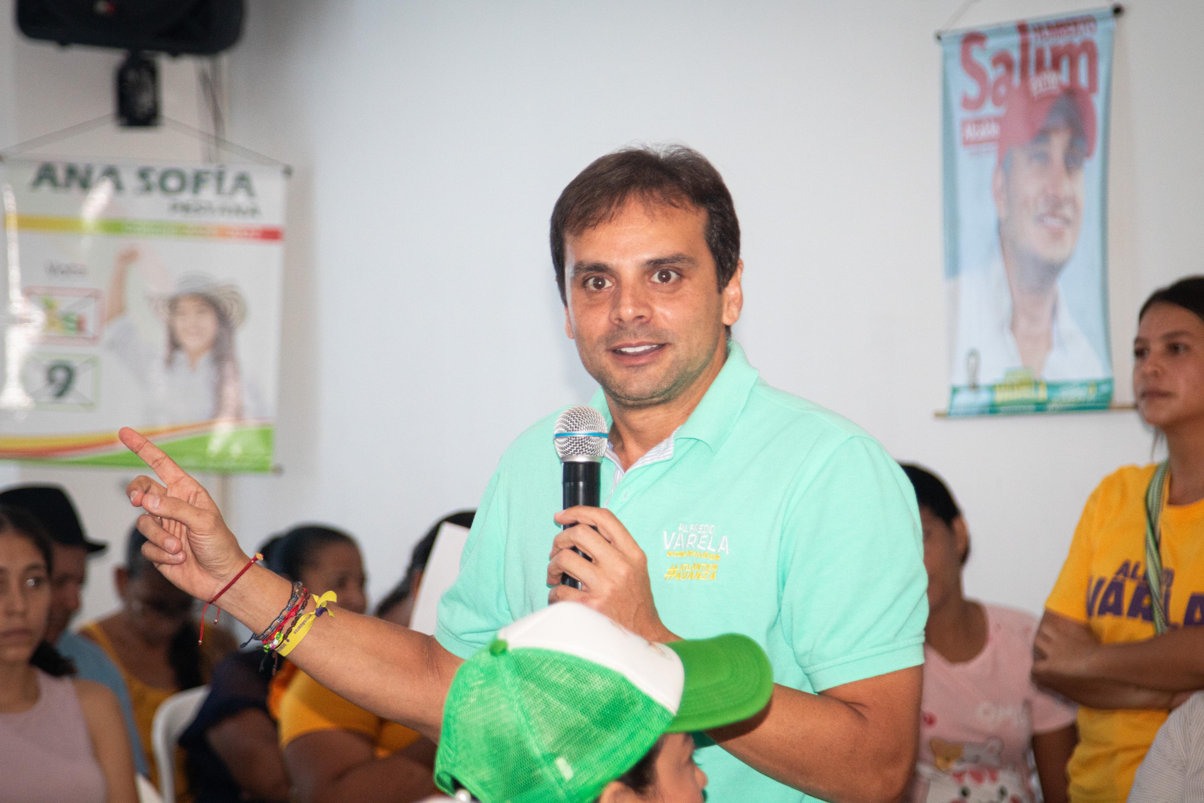 Alfredo Varela, candidato a la Gobernación por le Alianza Verde