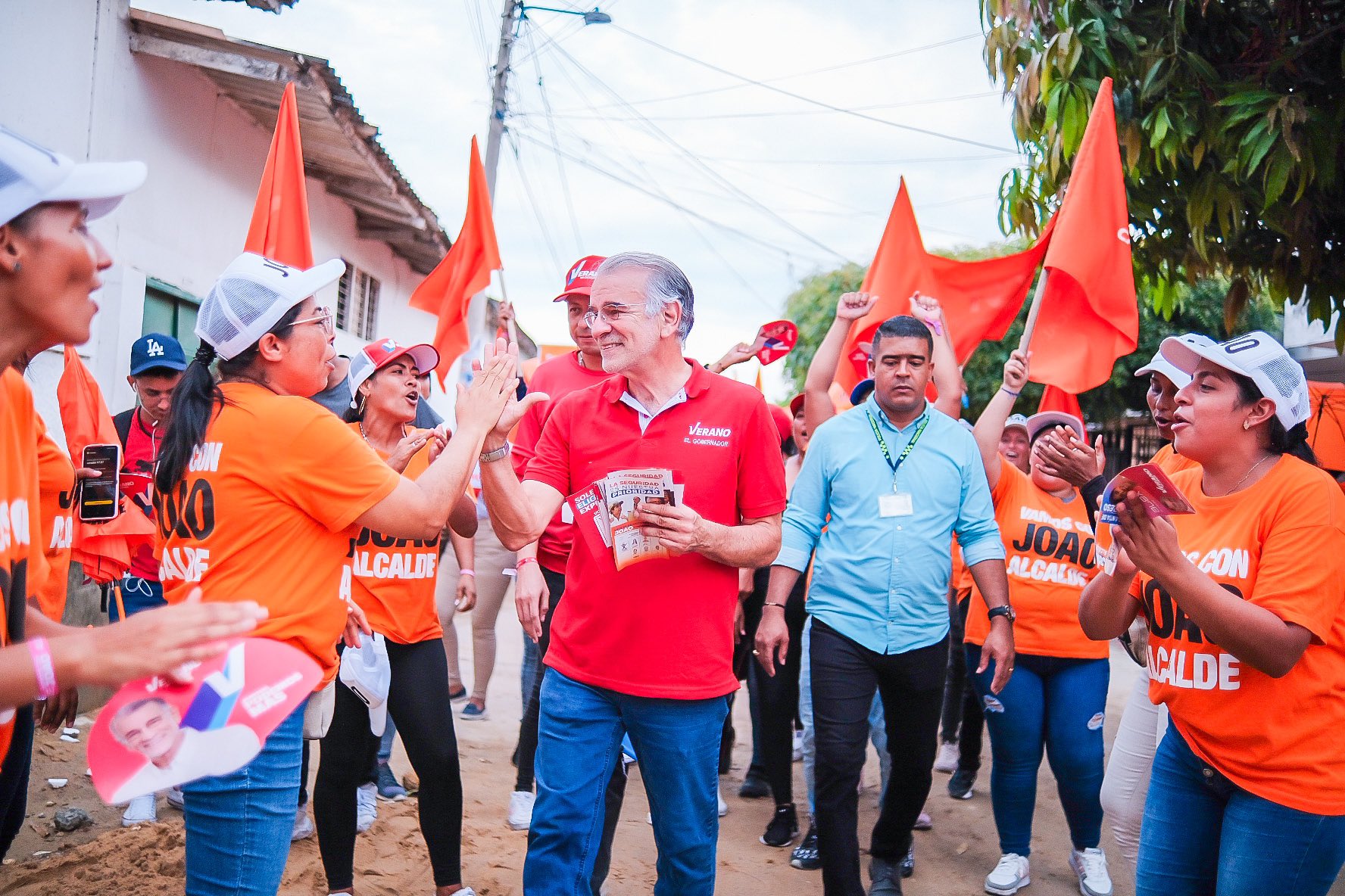 El candidato a la Gobernación del Atlántico, Eduardo Verano.