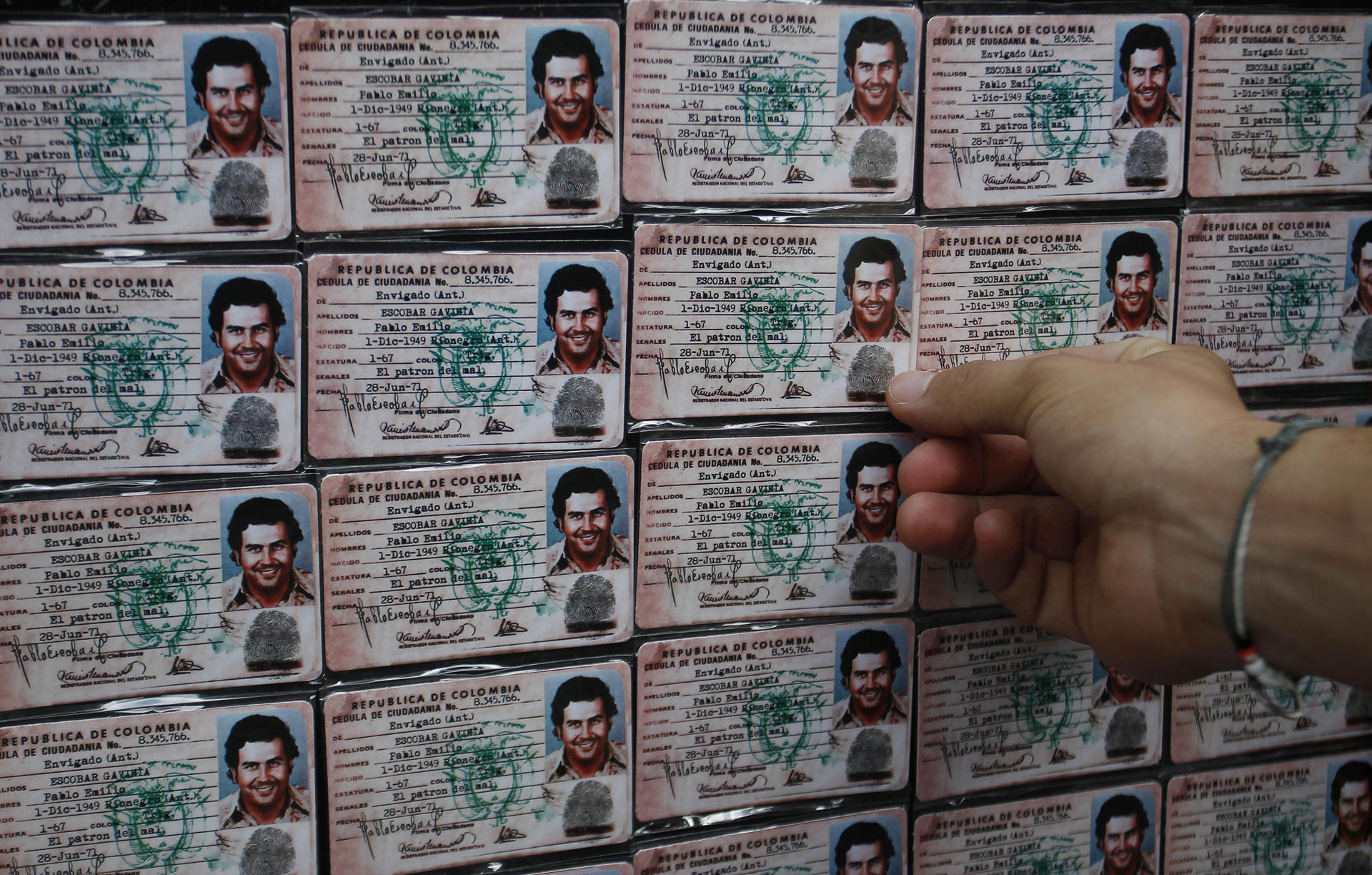 Imanes de Pablo Escobar.