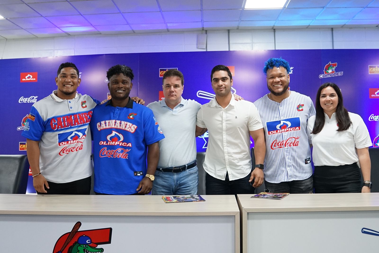 Jair Camargo, Dilson Herrera, Roberto Char, José Mosquera, Harold Ramírez y Andrea Hernández.  