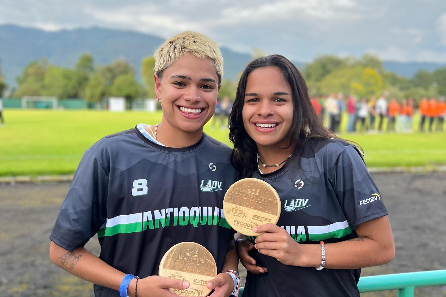 Las gemelas antioqueñas Manuela y Valeria Cárdenas. 