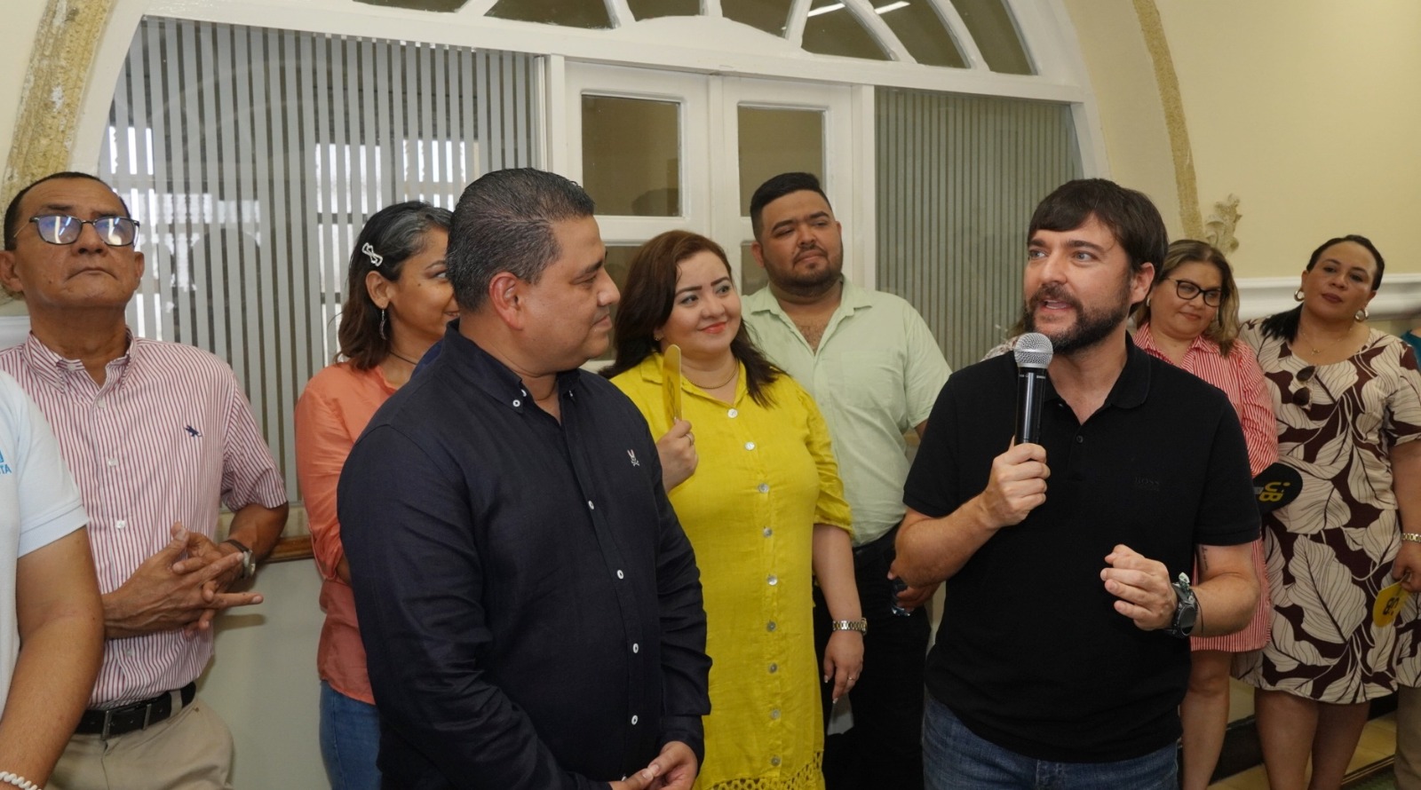 Alcalde Jaime Pumarejo en la IUB.