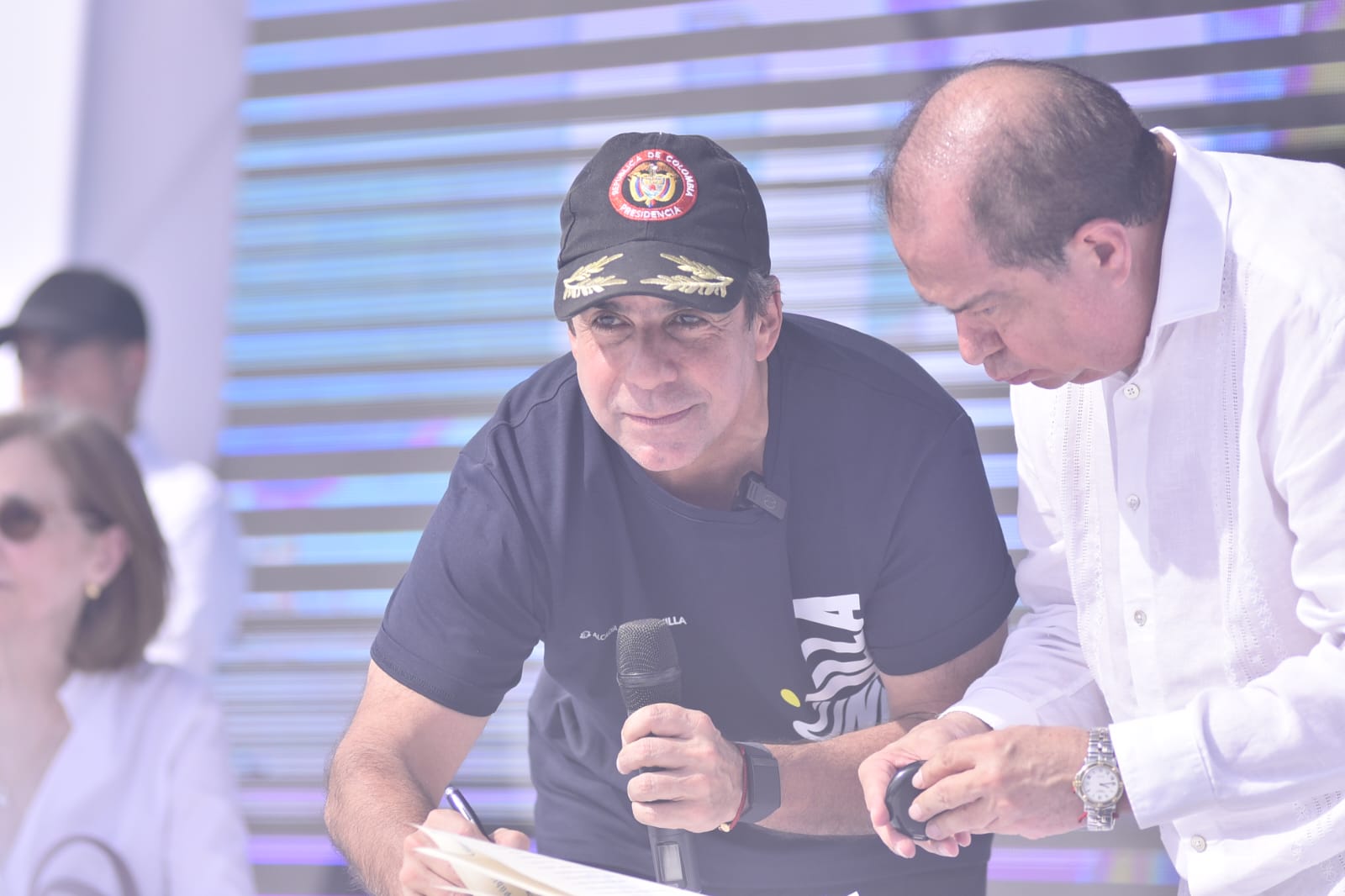 Alex Char en su posesión como alcalde de Barranquilla.