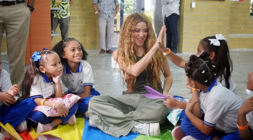Shakira en Nuevo Bosque.