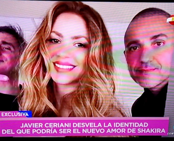 Shakira y Javier Ceriani.