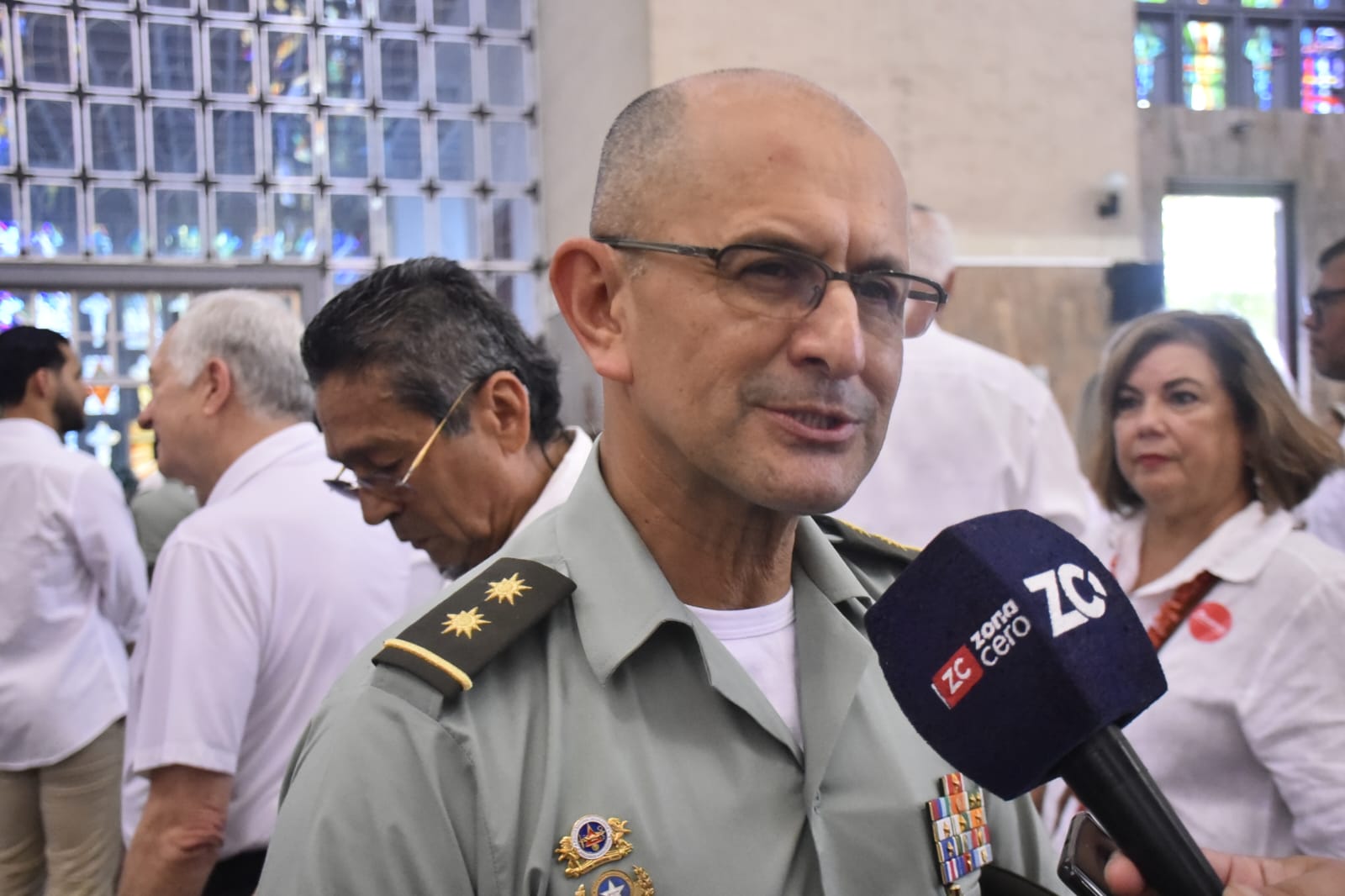 El Comandante de la Policía Metropolitana de Barranquilla, general Jorge Urquijo