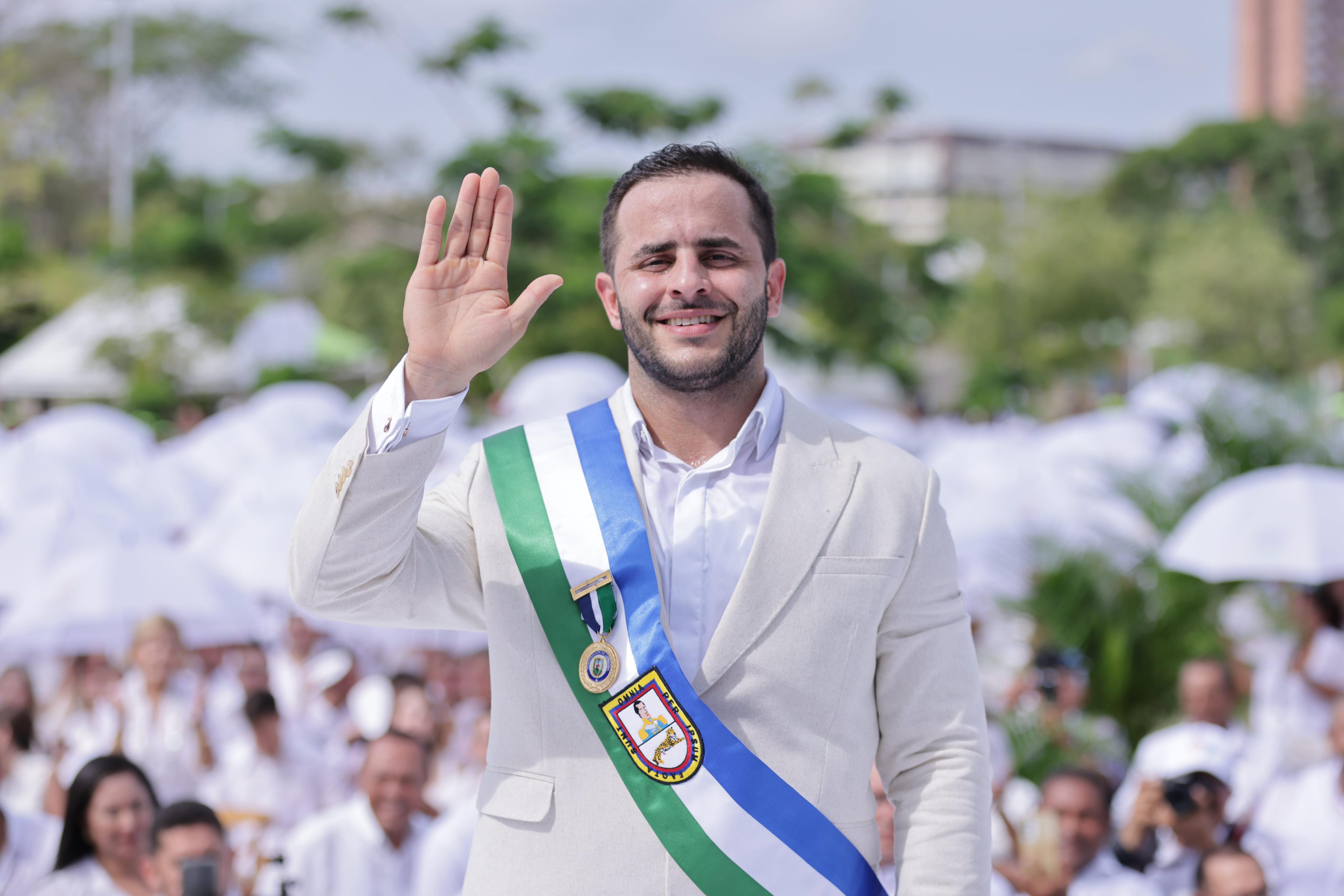 El nuevo Gobernador de Córdoba, Erasmo Zuleta Bechara. 
