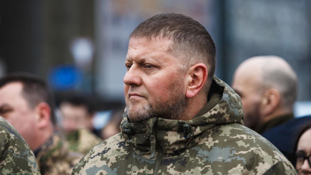 Valeri Zaluzhni, jefe del Ejército ucraniano.