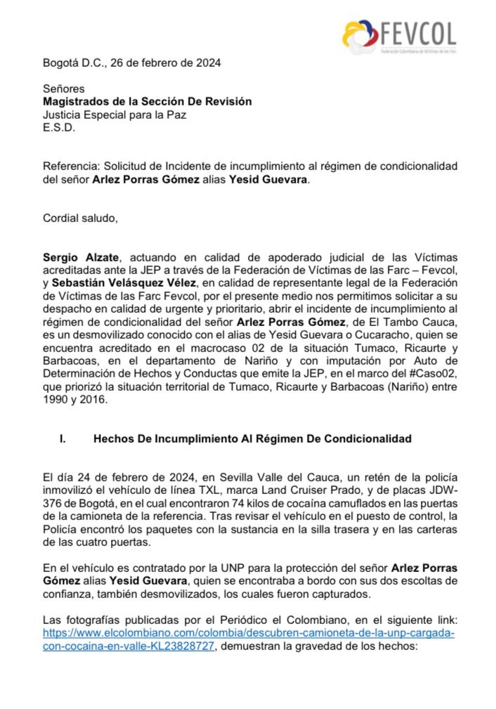 Documento de Fevcol.