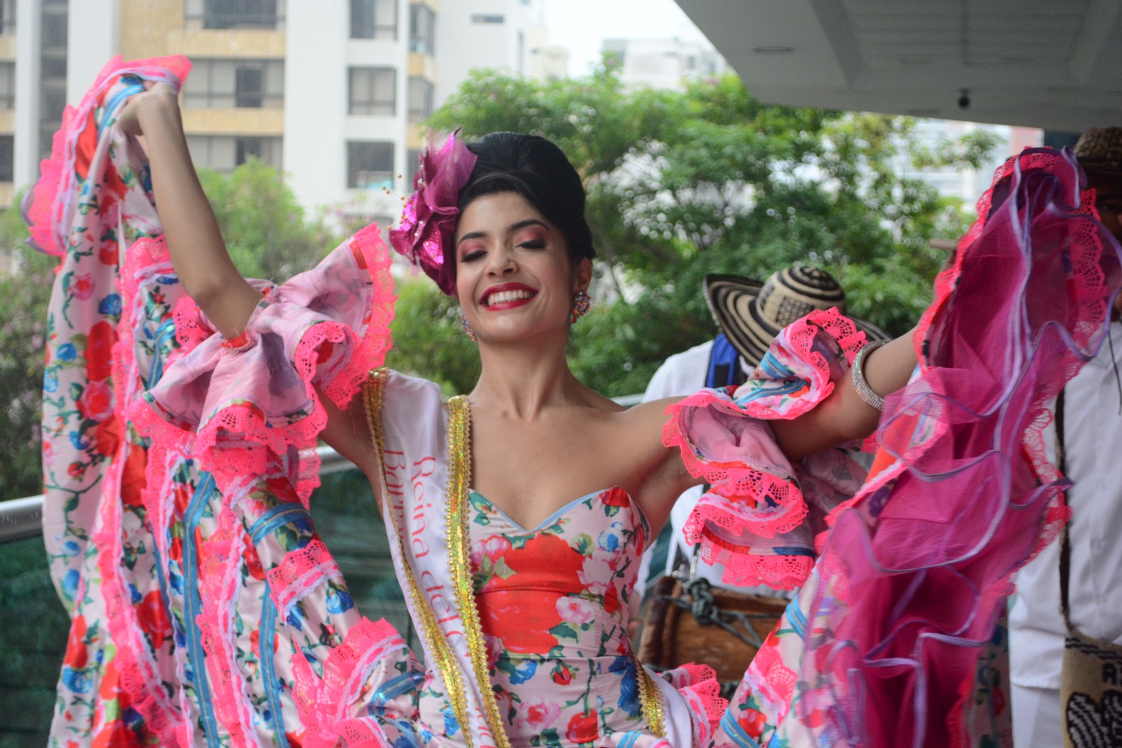 Gloria Moreno, Reina del Carnaval de Barranquilla en Canadá.
