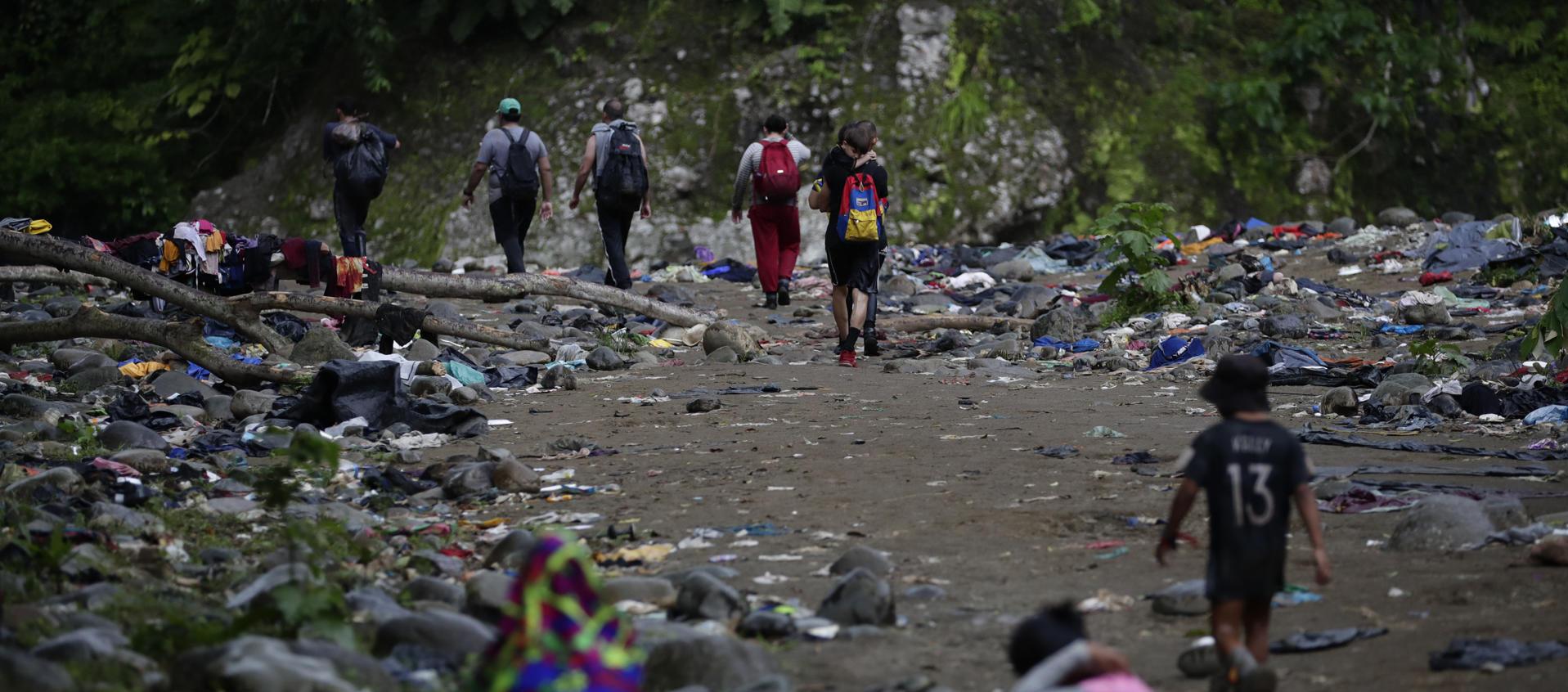 La mayoría de los migrantes son de Venezuela, Ecuador, Haití, China y Colombia.