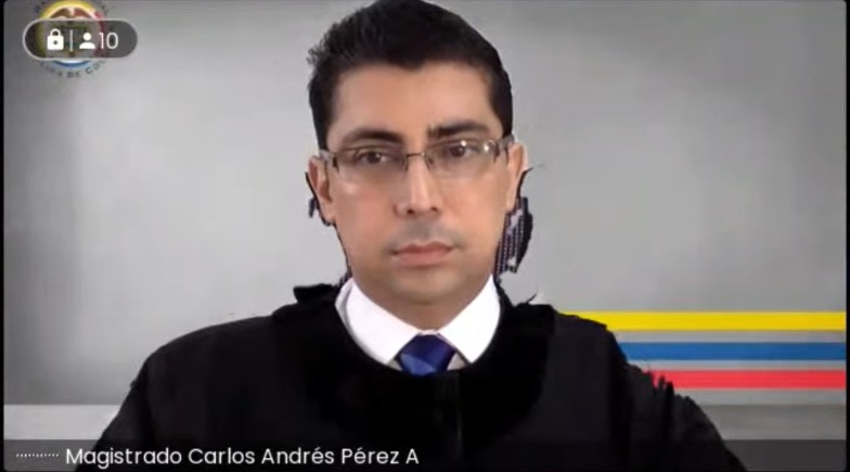 Magistrado Carlos Andrés Pérez.