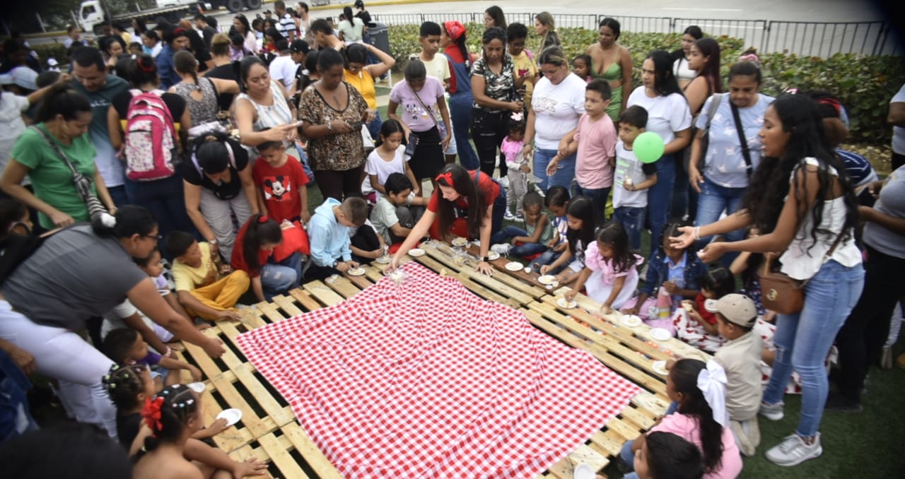 Celebración del Día del Niño en la Ventana al Mundo.