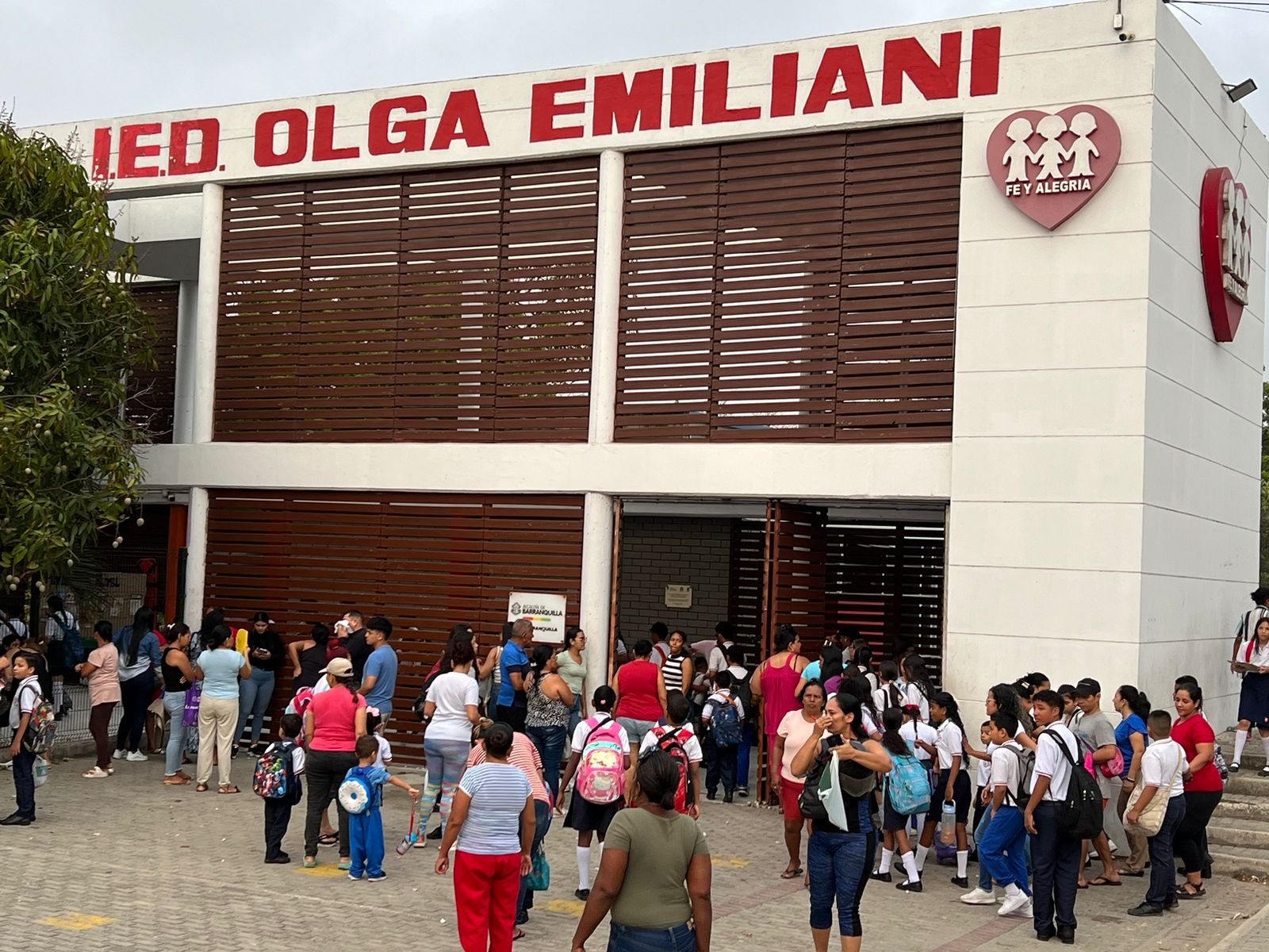 El IED Olguita Emiliani de Barranquilla.