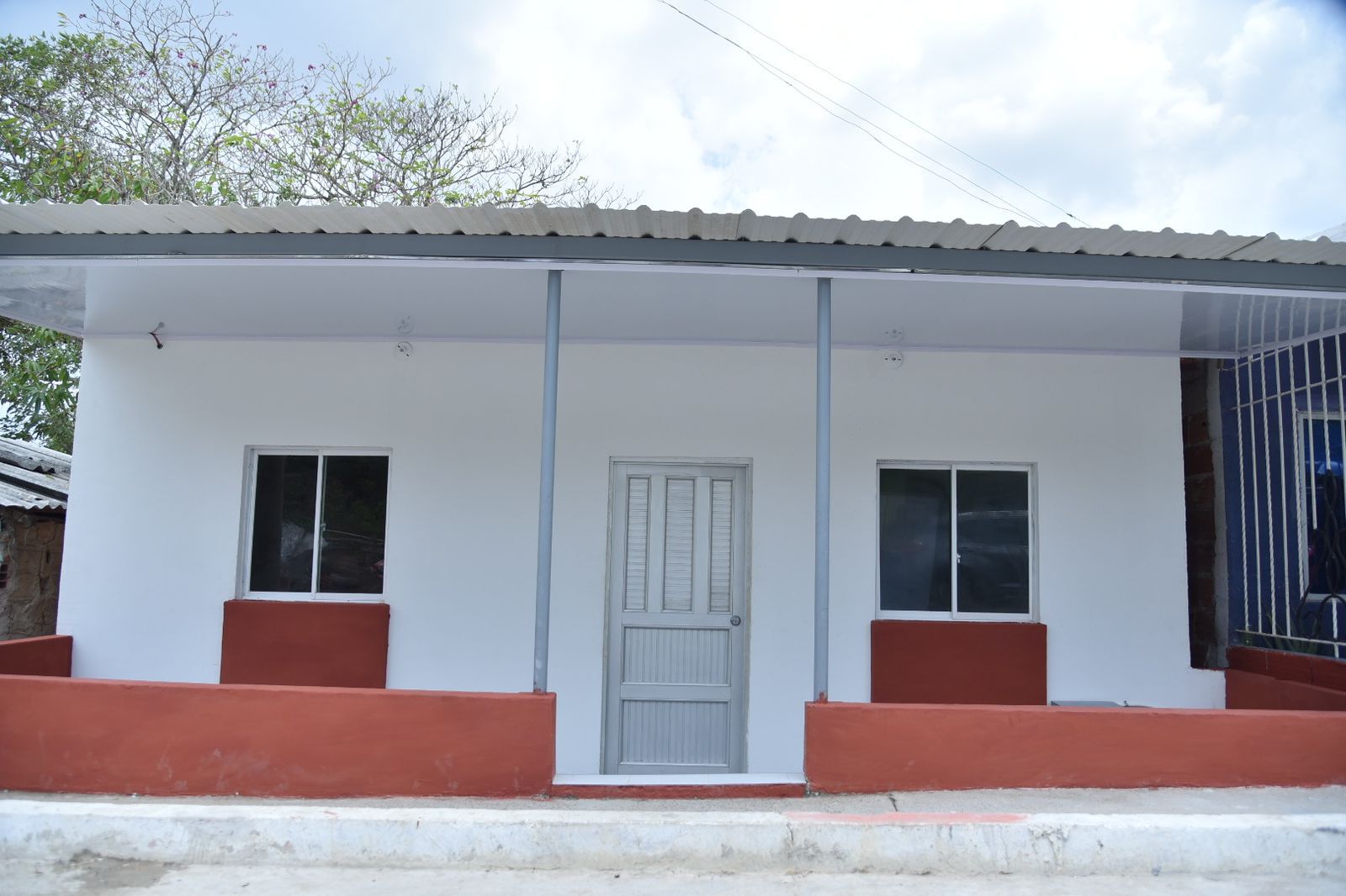 Casa entregada a Ana María Cortés y su familia.