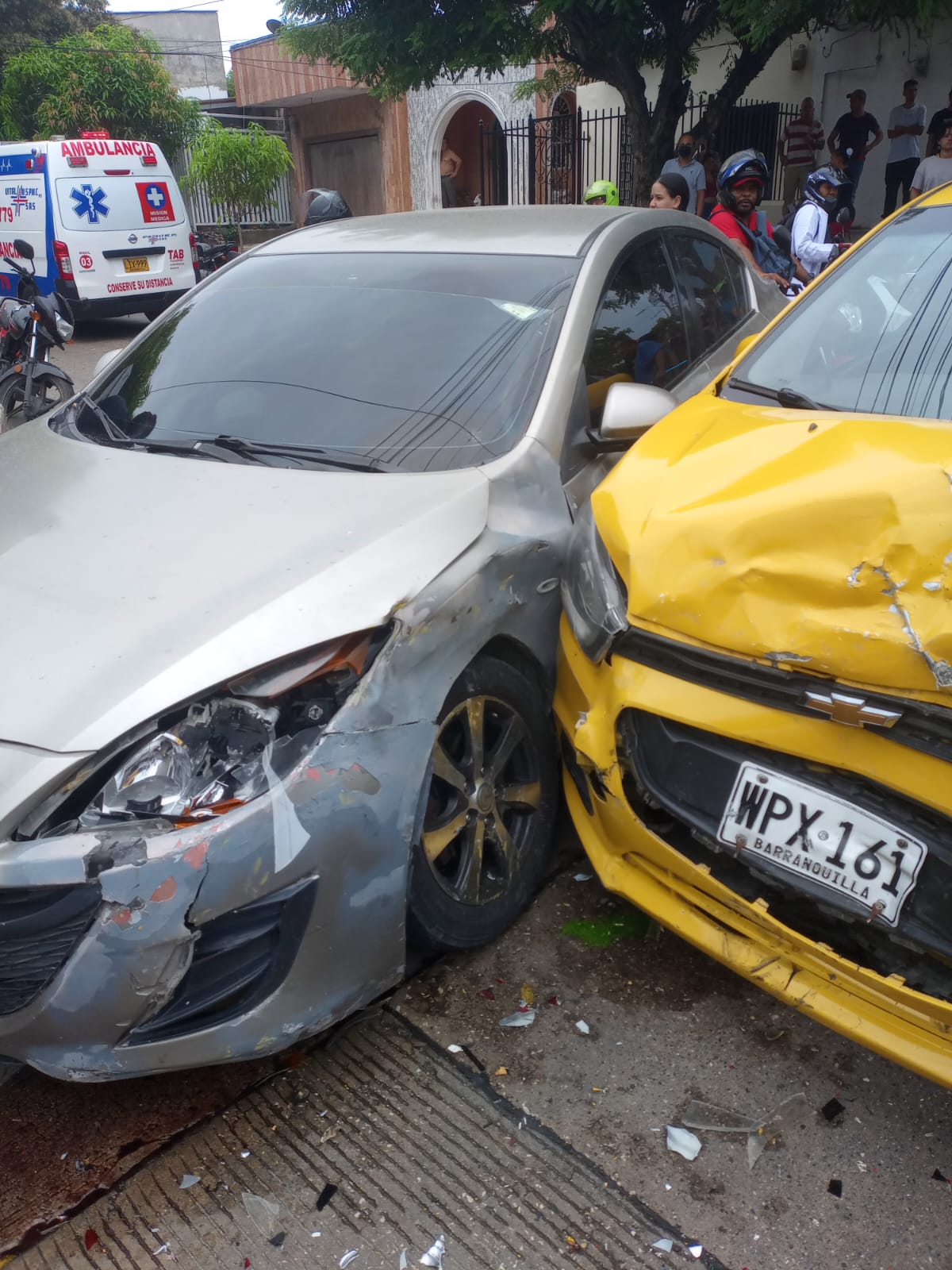 Ocurrió en la calle 70B con carrera 27.