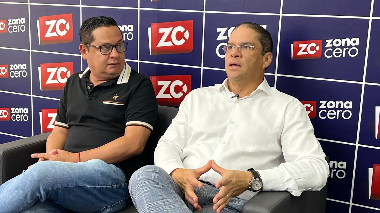 Edgardo Sánchez y Eduardo Crissien estuvieron en Zona Cero.
