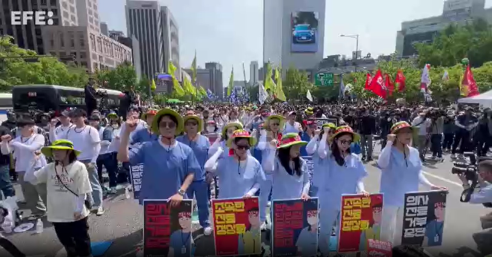 Marchas masivas en el mundo