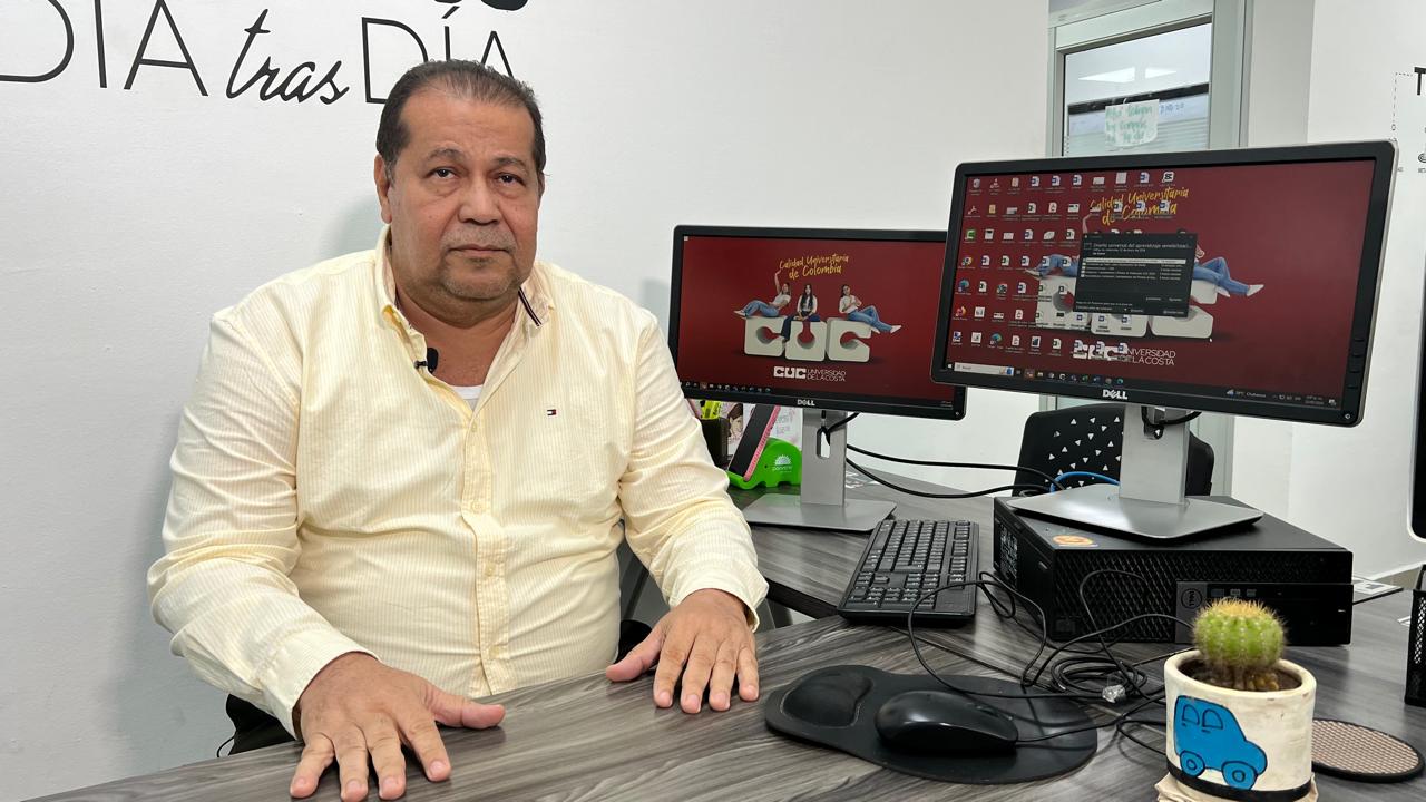Marcial Conde Hernández, director del Centro de Excelencia Docente de la Universidad de la Costa.
