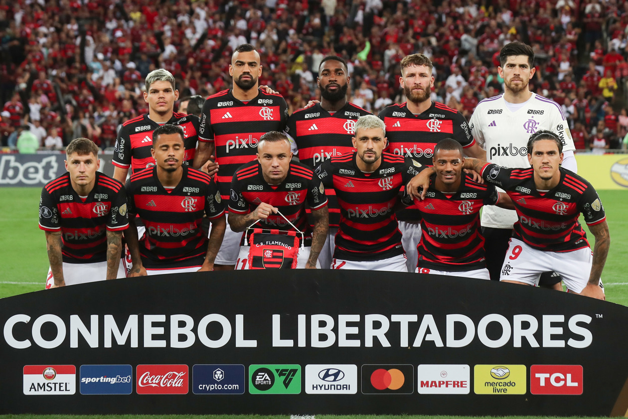 Flamengo ocupa el segundo lugar en el Grupo E. 
