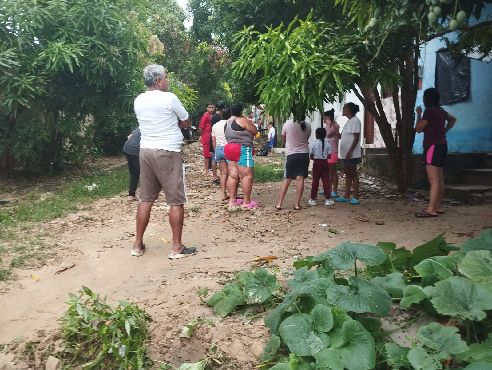 Familias damnficadas de las inundaciones en Galapa