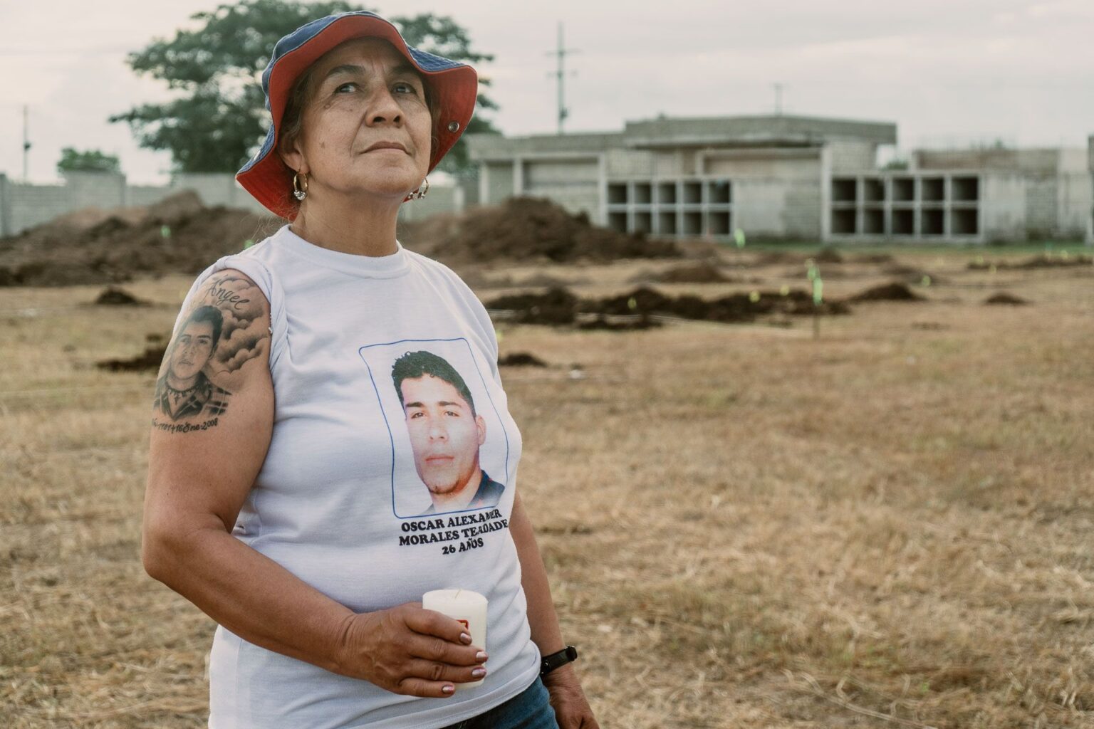 Doris Tejada, mamá de Óscar Alexander Morales Tejada.