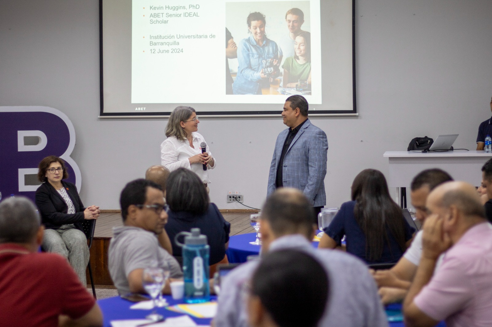 El taller desarrollo con asesoría de ABET en la Institución Universitaria de Barranquilla 