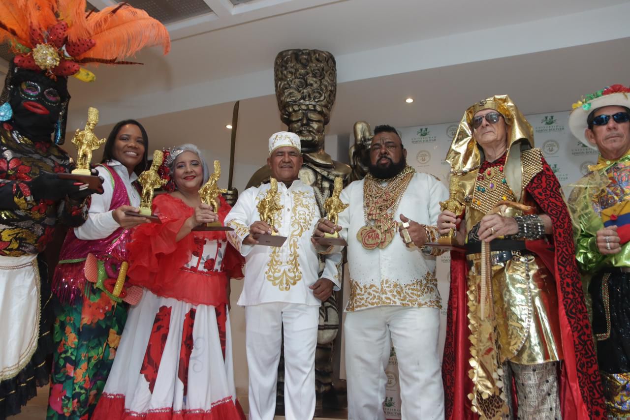 Carnaval de Barranquilla entregó Congos de Oro.