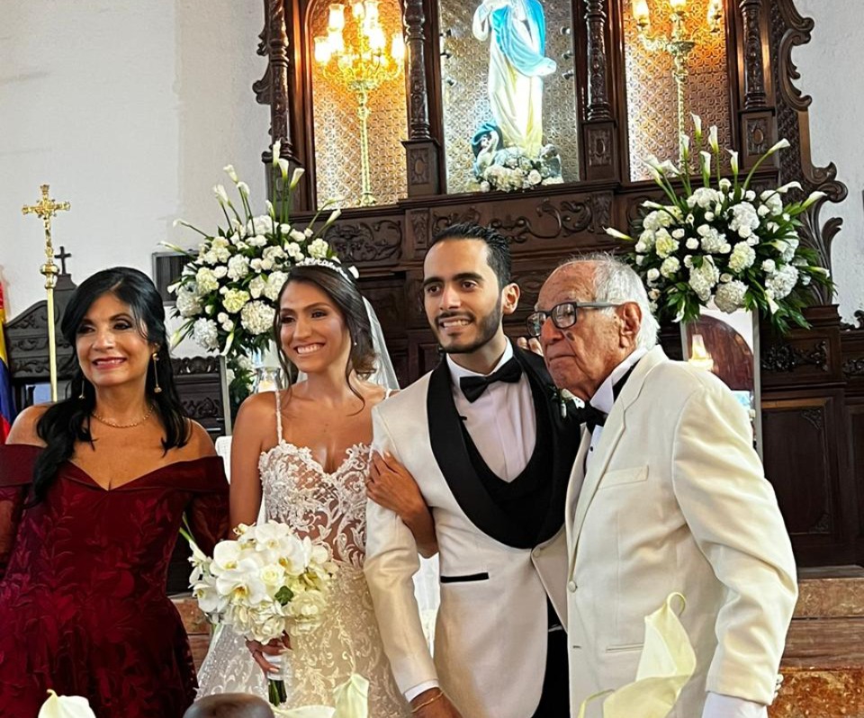 Margarita Campo Vives, Valentina Gutiérrez, Daniel Rubio Campo y Rafael Campo Miranda.