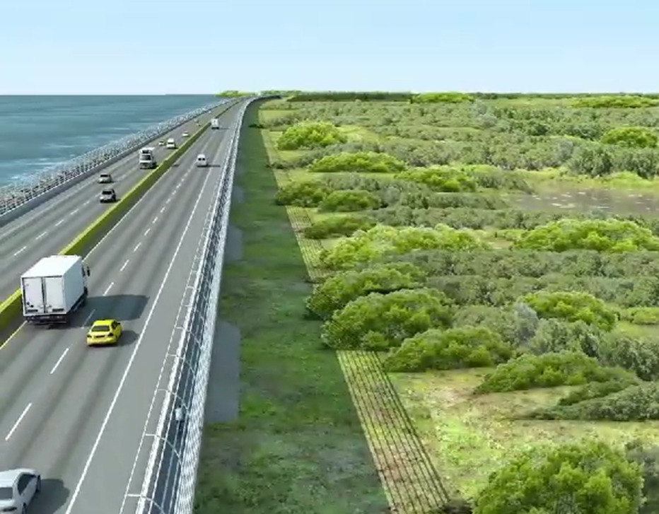 La velocidad de operación de los viaductos será de 80 km/h