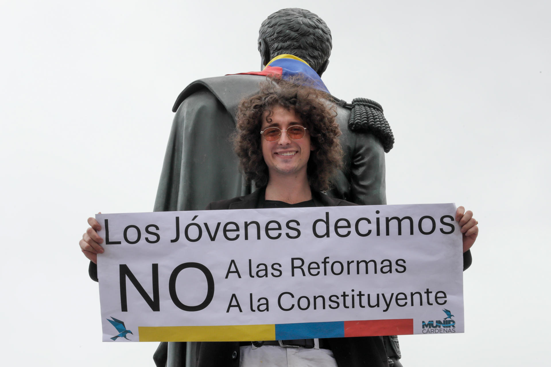 El político militante del partido Centro Democrátivo Munir Cárdenas.
