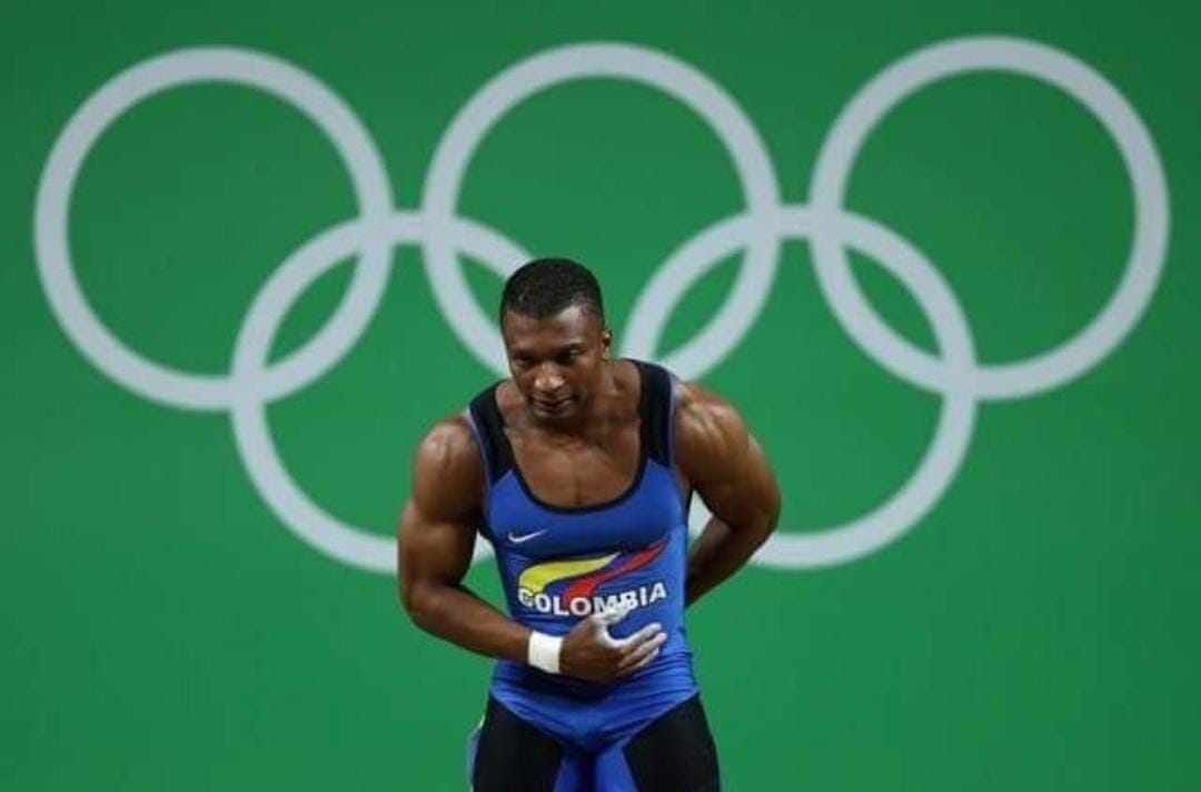 Óscar Figueroa tras ganar el oro en Río 2016.