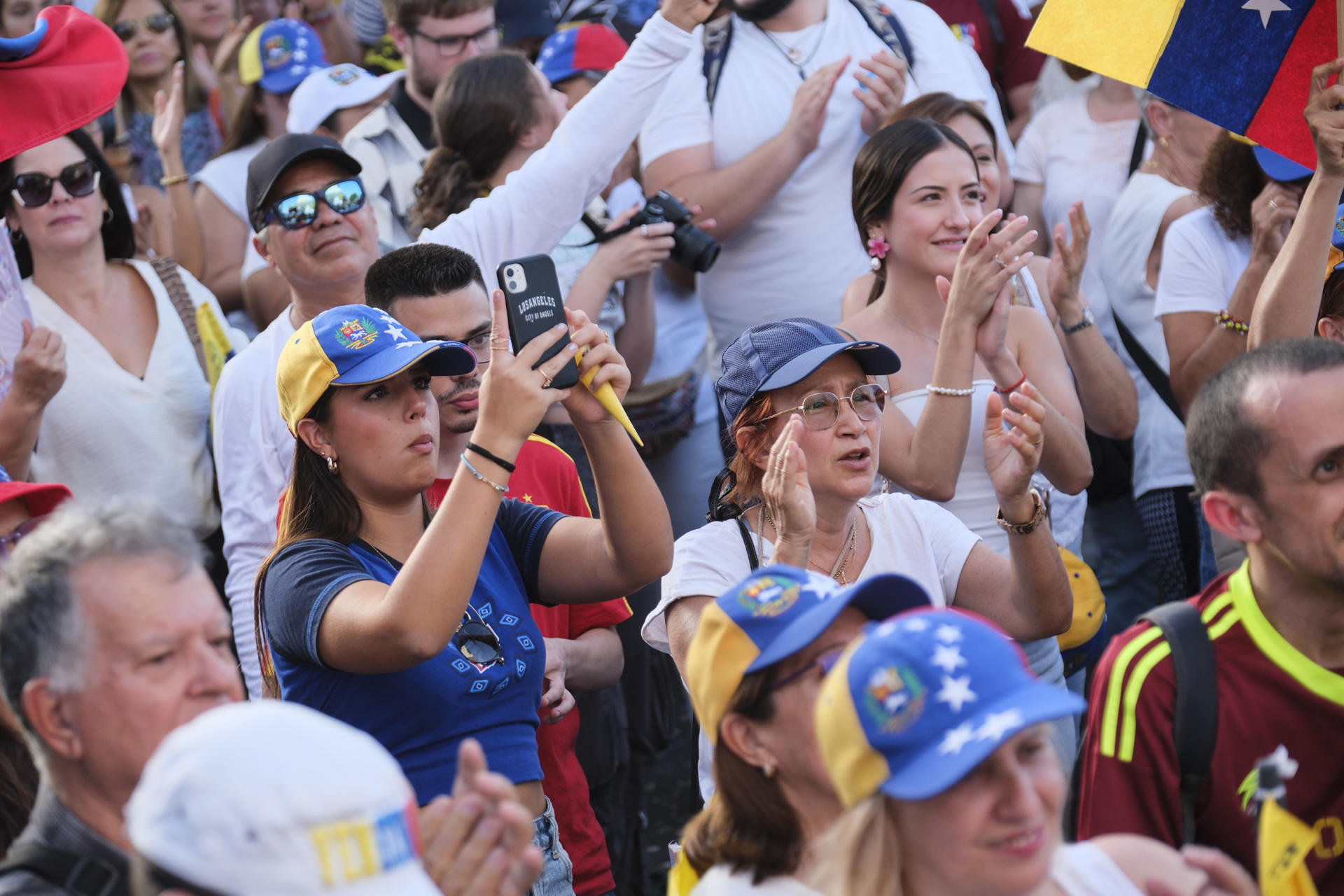 Manifestación convocada &quot;en favor de la libertad de Venezuela