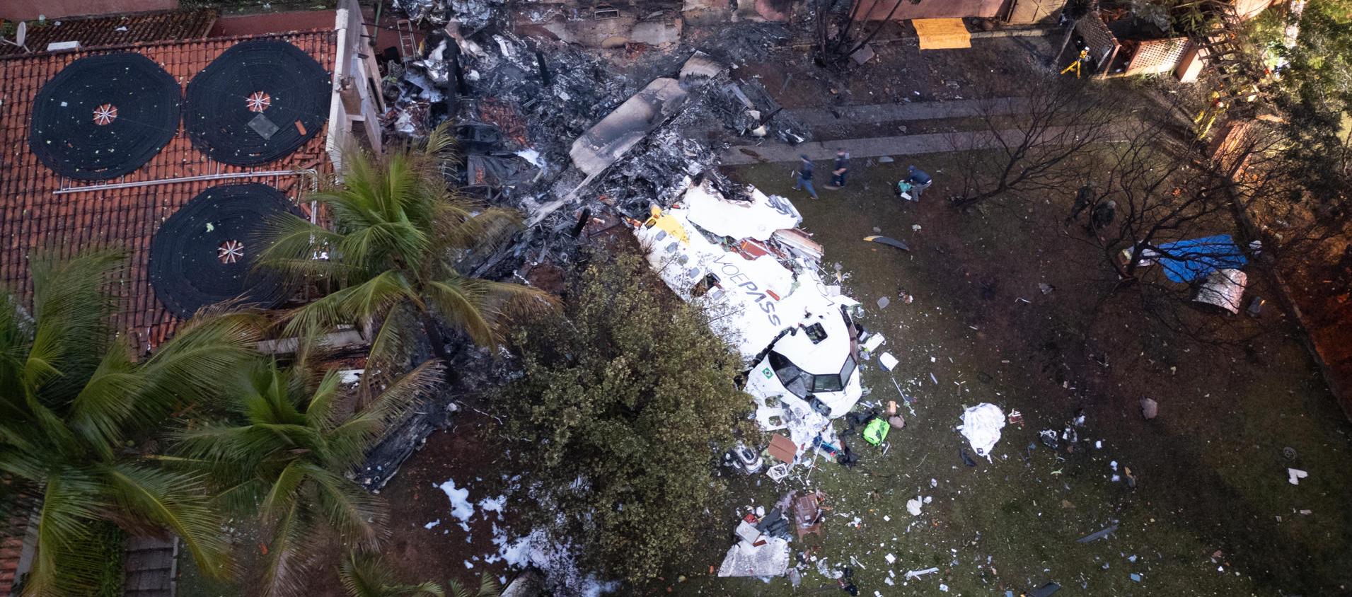 Accidente en Vinhedo, Sao Paulo.