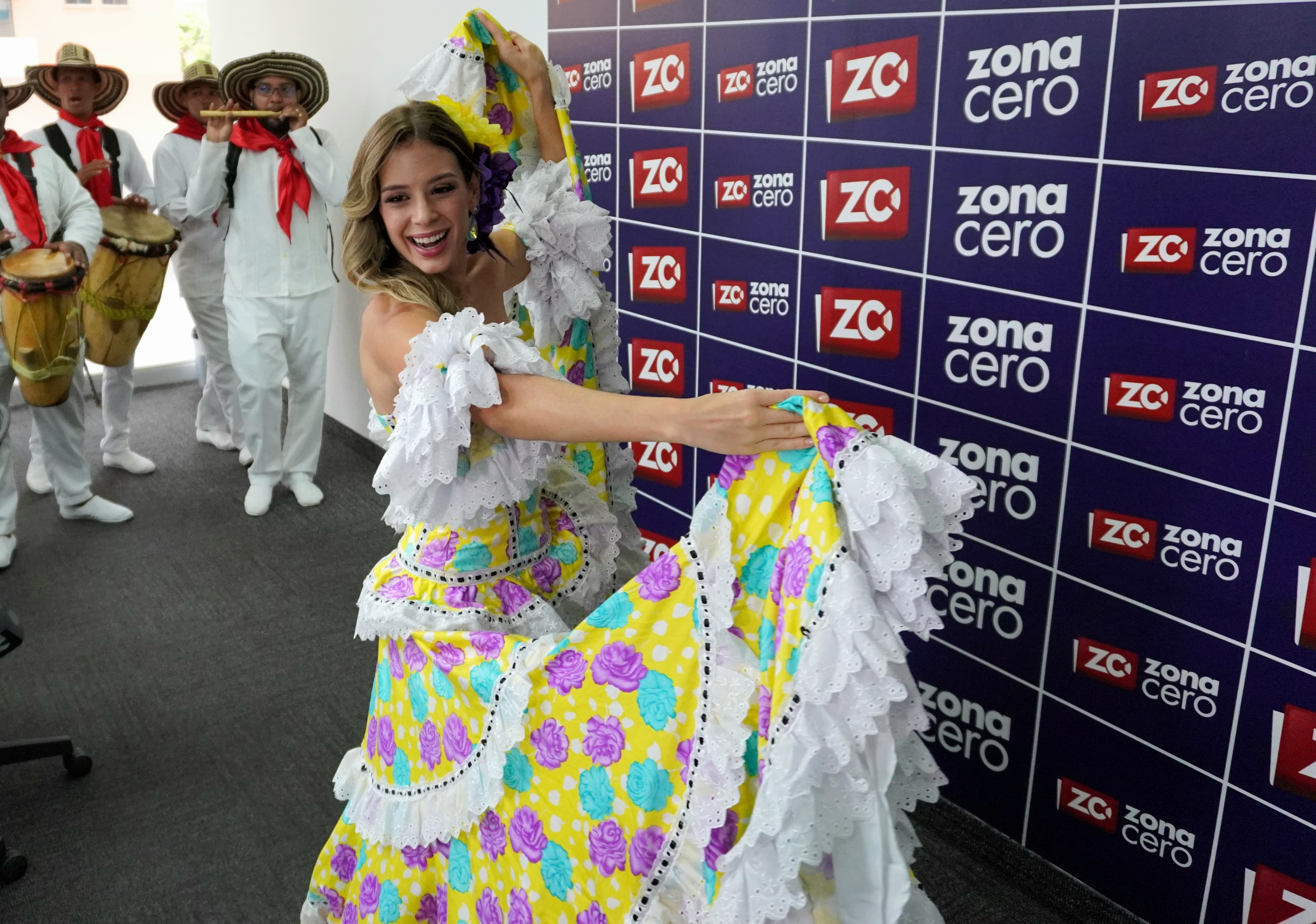 Tatiana Angulo Fernández De Castro en la redacción de Zona Cero.