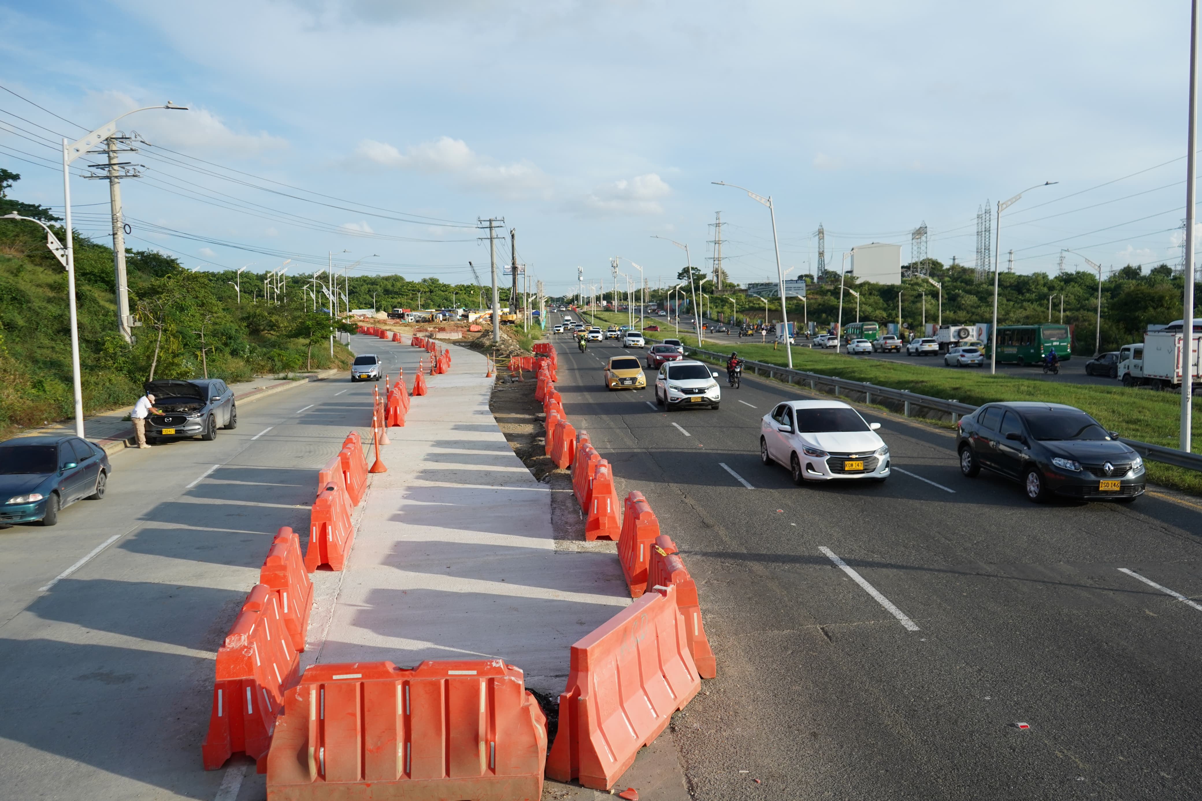 Una de las ampliaciones para el contraflujo.