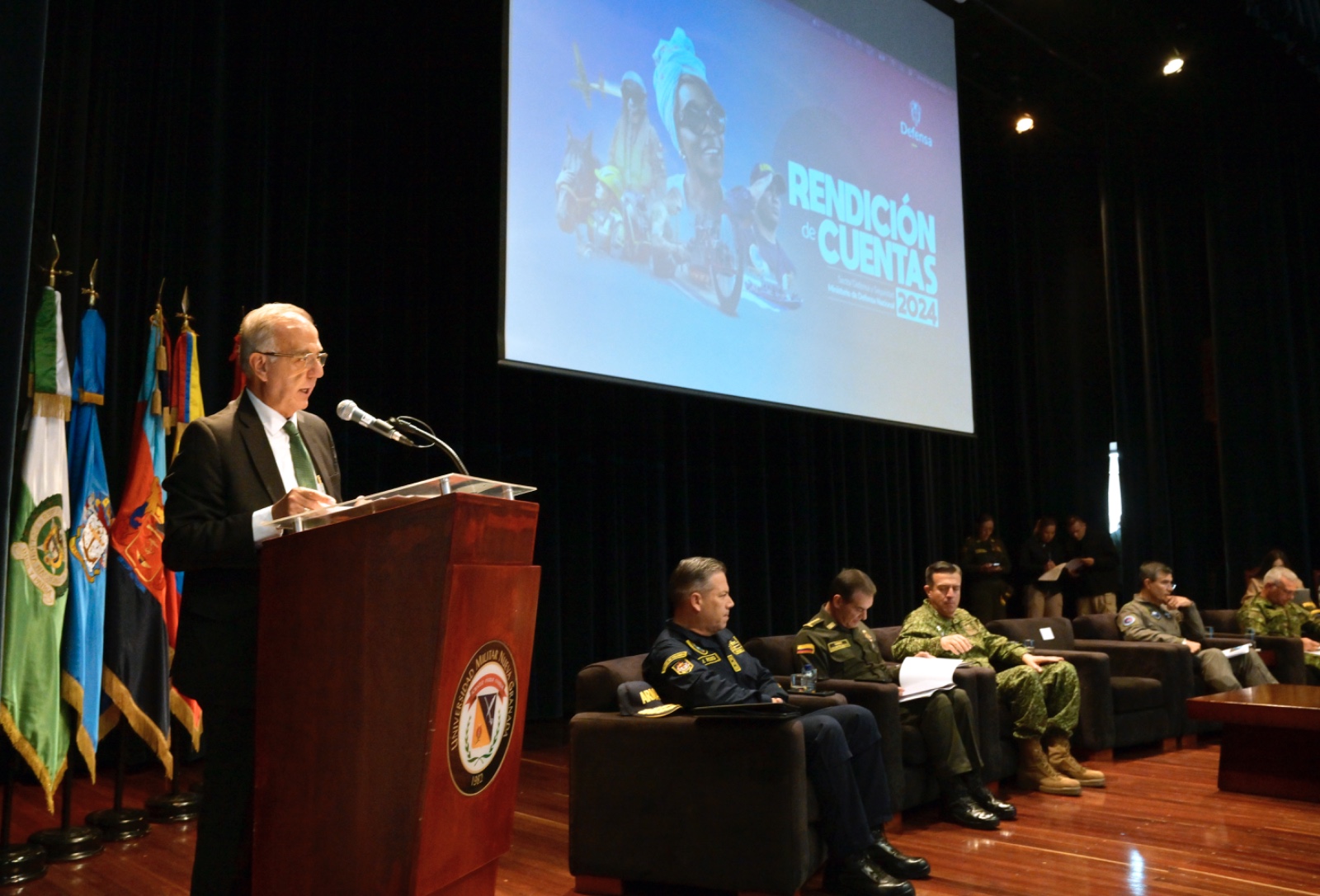 Ministro de Defensa, Iván Velásquez.