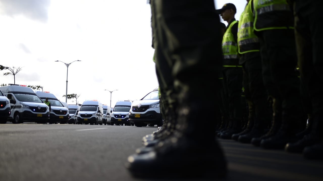 El Distrito ha dotado en reiteradas ocasiones de vehículos a la Policía Metropolitana. 