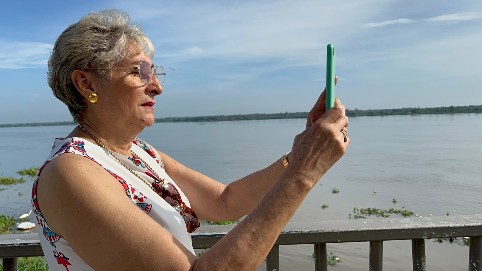 Rosmira Rodríguez, turista de Valledupar. 