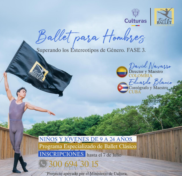 Proyecto 'Ballet para hombres'. 