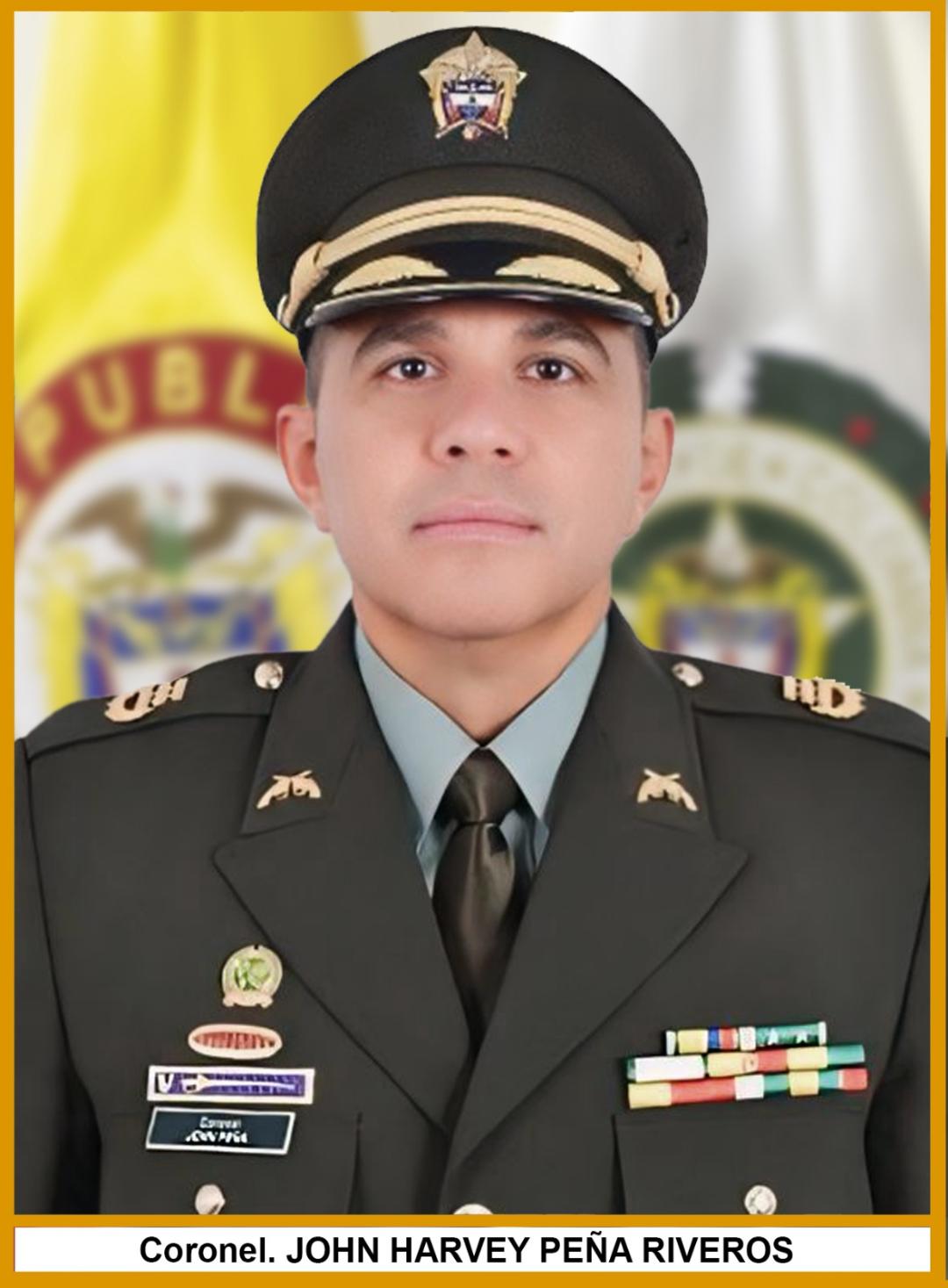 Coronel John Harvey Peña Riveros