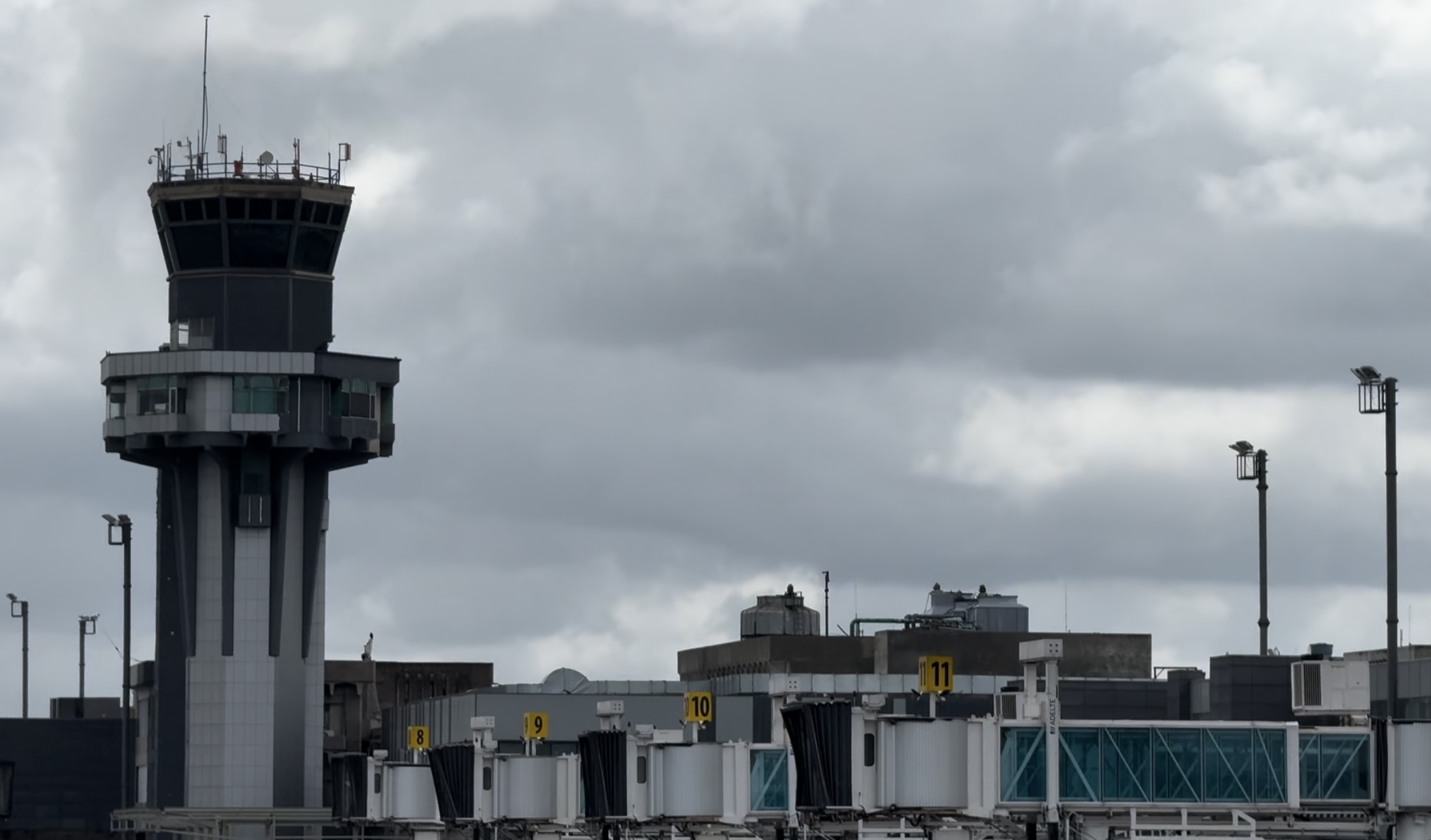 El aeropuerto Ernesto Cortizzos.