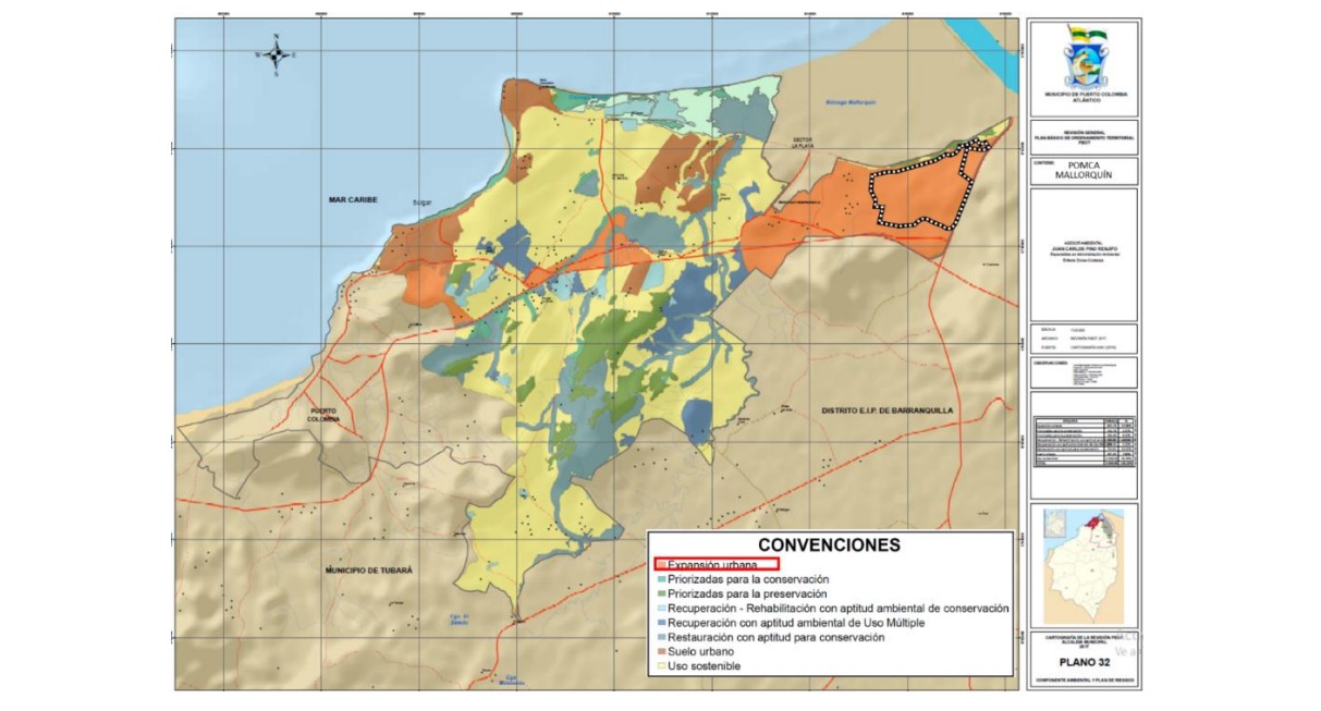 Tomado del PBOT de Puerto Colombia.